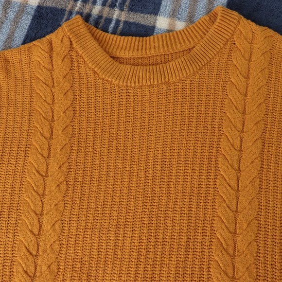 Oversized Chunky Fall Crewneck Sweater - Picture 6 of 15